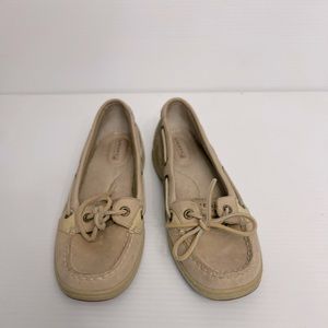 Sperry Top Sliders tan women’s size 7.5M